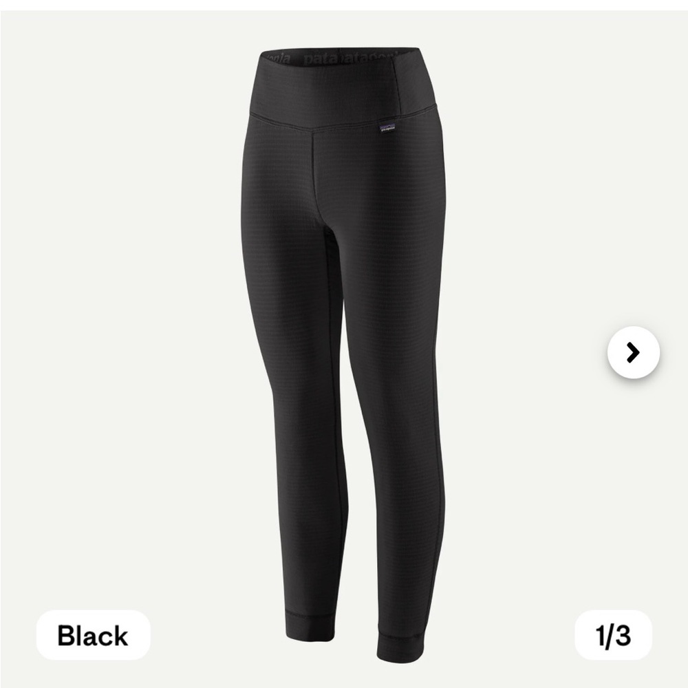 Patagonia base layer leggings
